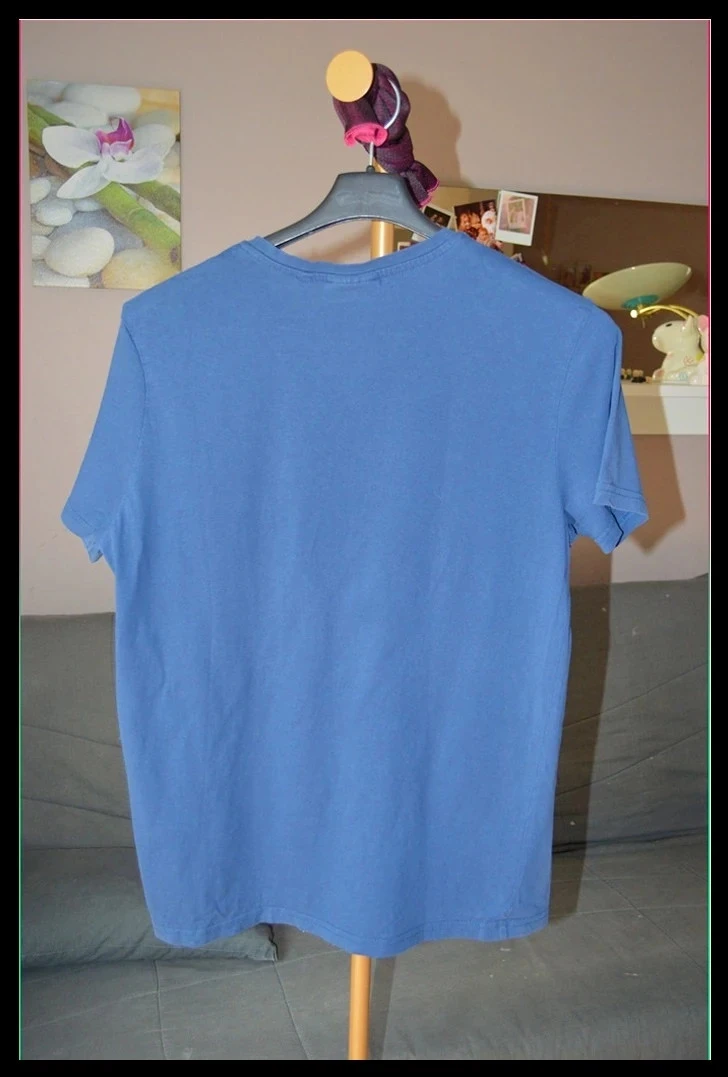 Camiseta Kaporal Jeans – S – Azul – con estampado de logo gráfico – photo 4